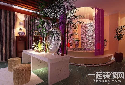 简约风格美容院装修效果图 简约风格美容院装修效果图