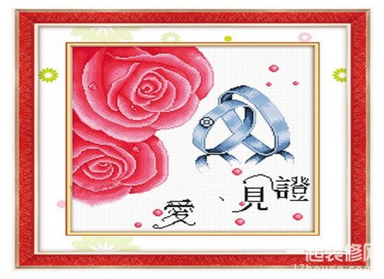 卧室十字绣图案大全