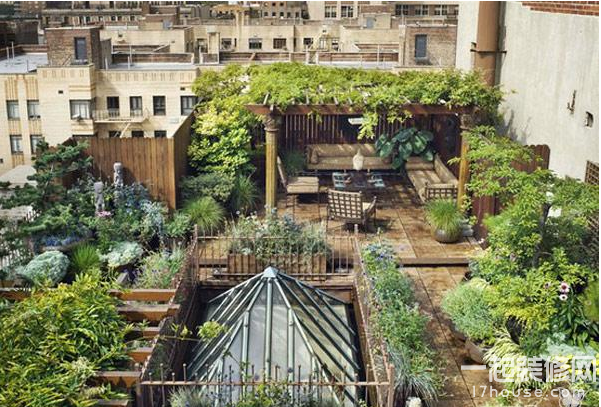 屋顶花园设计图大全